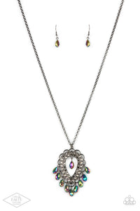 Teasable Teardrops - Multi Necklace